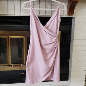 Mini Wrap Style Dress